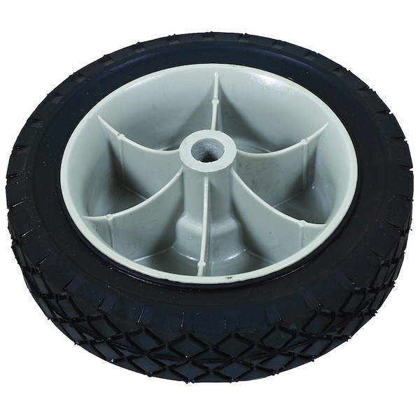 WHEEL-DECK, 7X1.5, DIAMOND, PLASTIC-GRAY 7" x7" x2.5"